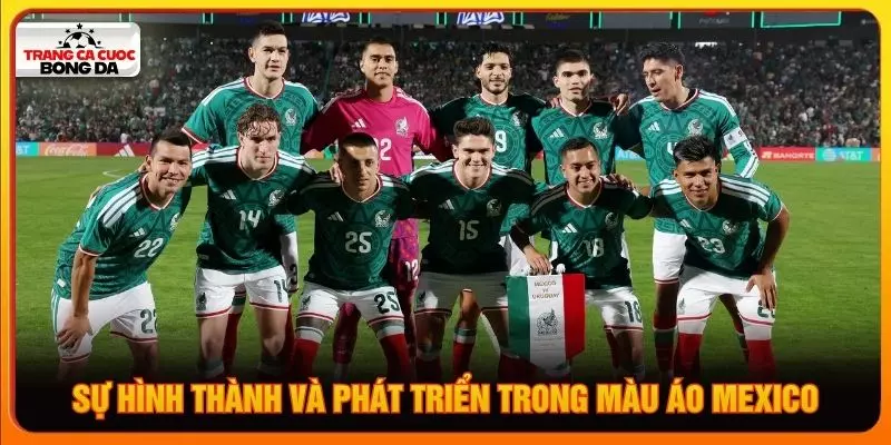 Sự hình thành và phát triển trong màu áo Mexico