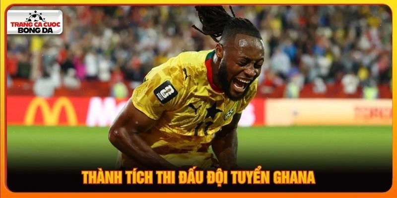 Thành tích thi đấu đội tuyển Ghana Thành tích thi đấu đội tuyển Ghana